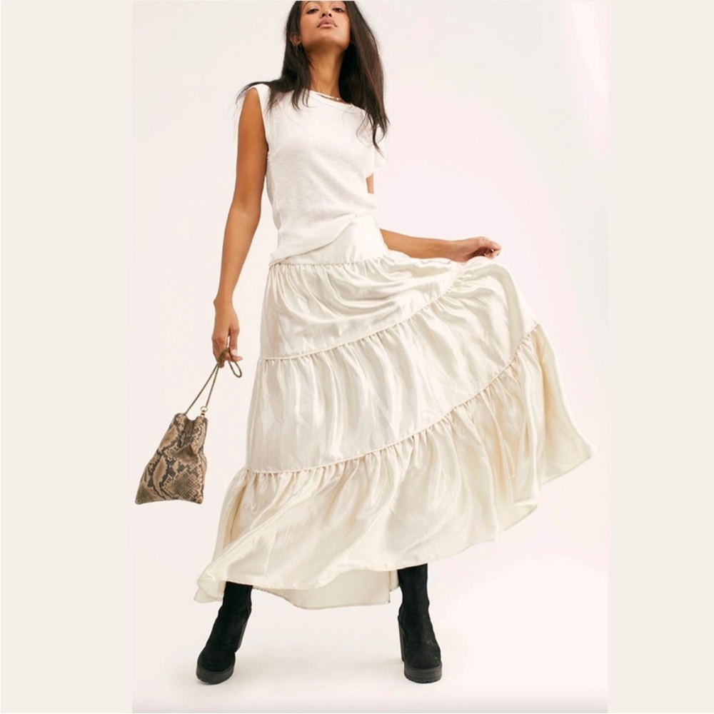Free People moonbeam skirt size s